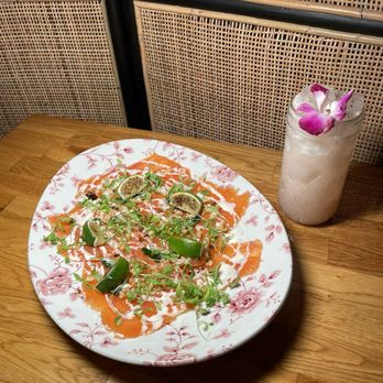 Sally Ann’s - Salmon Carpaccio - Cafes Near Me - Pittsburgh, Pennsylvania