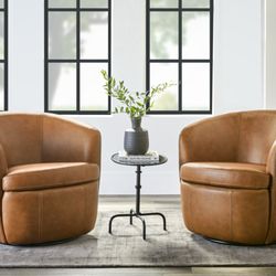 Nehlig's Furniture - Priced right! Sized right! Sits right! You can't beat the "Barolo" leather swivel chair by Parker-House Furniture! Available in 9 colors!