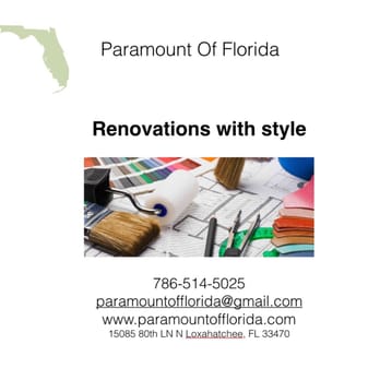 Paramount Of Florida Preservation - a picture of a paintbrush, palette, and other tools - Roofing Near Me - Miami, Florida Paramount Of Florida Preservation - a picture of a paintbrush, palette, and other tools - Roofing Near Me - Miami, Florida