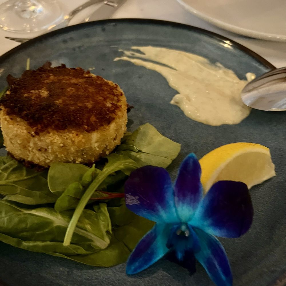 Fiorentina Steakhouse - Lukewarm yummy Crab Cake. Warmer would be even better. - Steakhouses Near Me - The Bronx, New York Fiorentina Steakhouse - Lukewarm yummy Crab Cake. Warmer would be even better. - Steakhouses Near Me - The Bronx, New York