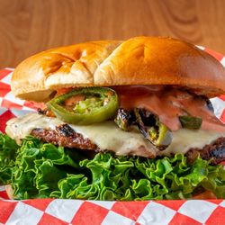 Amy's Burgers - Amy's jalapeño Swiss