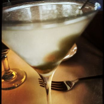 Ocean Prime Detroit - Martini with some spicy olives - Seafood Near Me - Troy, Michigan
