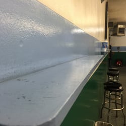 Canoga Billiard Parlor - You can put your drinks or belongings on these shelves.