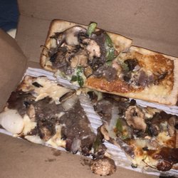 Domino's Pizza - Poorly made philly cheese steak
