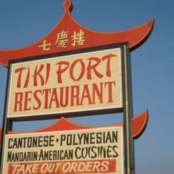 Tiki Port Restaurant - Tiki Port Restaurant-  great kitschy Chinese decor- old school