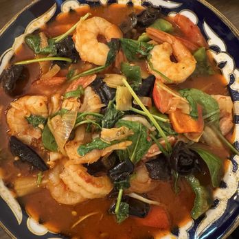 Marco and Polo Eurasian Cuisine - Salted shrimp - Soup Near Me - Bloomington, Indiana