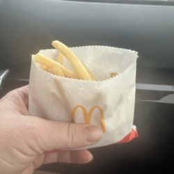 McDonald's - "Extra fries" in a Happy Meal was 15 fries.