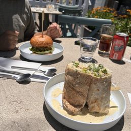 Chicken salad and chicken wrap Chicken salad and chicken wrap