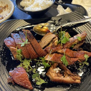 Ding's Garden - Roasted Duck that just came out of the refrigerator & then immediately served on our table - Chinese Near Me - Rowland Heights, California Ding's Garden - Roasted Duck that just came out of the refrigerator & then immediately served on our table - Chinese Near Me - Rowland Heights, California