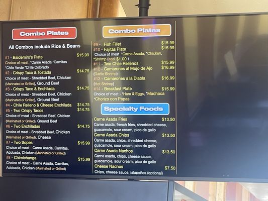 Menu photo 3 Baldemiros Taco Shop Seaside, CA Menu photo 3 Baldemiros Taco Shop Seaside, CA