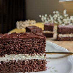 Whimsical Bakes - Slice of chocolate cake!
