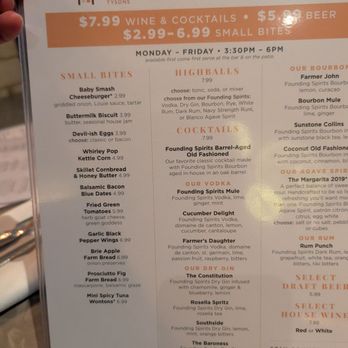 Founding Farmers Tysons - HH Menu, July 2026 - New American Near Me - Tysons, Virginia Founding Farmers Tysons - HH Menu, July 2026 - New American Near Me - Tysons, Virginia