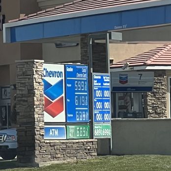 Chevron - Gas prices 3/11/22 - Gas Stations Near Me - Tehachapi, California