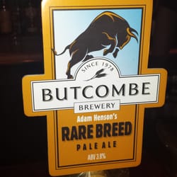 Dick Hudsons - One of the great real ales on offer the change regularly but black sheep is always on which is a safe bet.