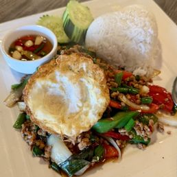 Pad kra pao for $25 is absurd!