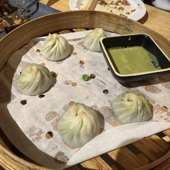 Uncle Dumpling - Matcha xiao long bao - Noodles Near Me - Roseville, California Uncle Dumpling - Matcha xiao long bao - Noodles Near Me - Roseville, California
