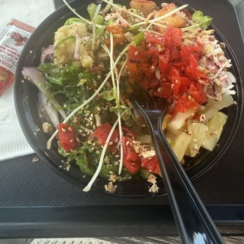 AhiPoki - Custom 2 Scoop Poke Bowl - Poke Near Me - Sacramento, California