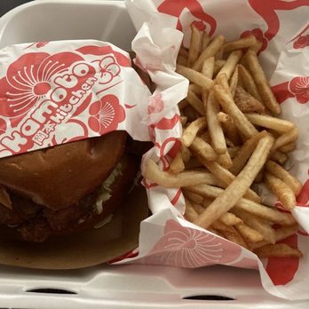 Okamoto Kitchen - Katsu Curry Chicken sandwich and Soy Garlic Butter Fries - yummy - Food Trucks Near Me - Los Angeles, California Okamoto Kitchen - Katsu Curry Chicken sandwich and Soy Garlic Butter Fries - yummy - Food Trucks Near Me - Los Angeles, California
