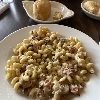 Ghinis French Caffe - Prosciutto and Parmesan Pasta - French Near Me - Tucson, Arizona Ghinis French Caffe - Prosciutto and Parmesan Pasta - French Near Me - Tucson, Arizona