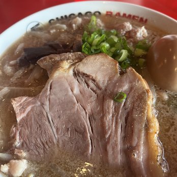 Chicago Ramen Wheeling - White Miso Ramen with an Egg - Ramen Near Me - Wheeling, Illinois