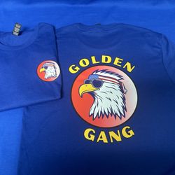 Logo-It - Golden Gang in DTF
