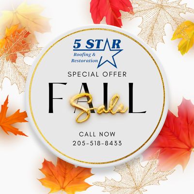 5 Star Roofing & Restoration Logo