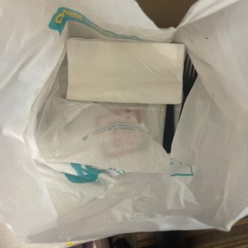 Ono Hawaiian BBQ - a plastic bag with a roll of toilet paper in it - Hawaiian Near Me - Modesto, California Ono Hawaiian BBQ - a plastic bag with a roll of toilet paper in it - Hawaiian Near Me - Modesto, California