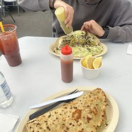 Quesadilla de asada Quesadilla de asada