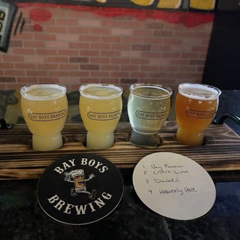 Bay Boys Brewing - Beer Flight - Breweries Near Me - Tracy, California Bay Boys Brewing - Beer Flight - Breweries Near Me - Tracy, California
