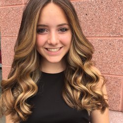 Nina Josephine Hair - First balayage session & formal styling waves
