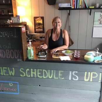 Lake Anna Wellness Studio - Owner, Beth, signing me in - Yoga Near Me - Mineral, Virginia Lake Anna Wellness Studio - Owner, Beth, signing me in - Yoga Near Me - Mineral, Virginia