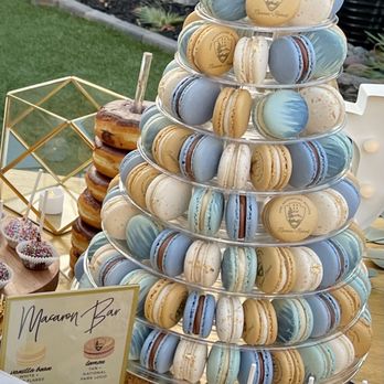 Savvy Macs - 9-tier macaron tower - Macarons Near Me - Fallbrook, California Savvy Macs - 9-tier macaron tower - Macarons Near Me - Fallbrook, California
