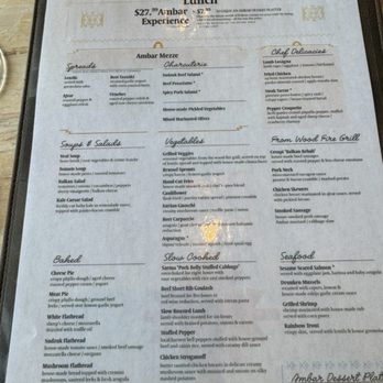 AMBAR Restaurant, Clarendon - Menu - Modern European Near Me - Arlington, Virginia