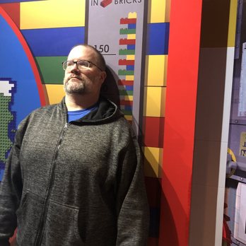 LEGO Discovery Center - My husband is super tall! - Kids Activities Near Me - Atlanta, Georgia