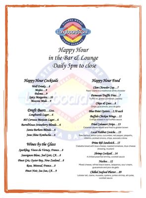 Menu photo 4 Longboard's Grill Santa Barbara, CA Menu photo 4 Longboard's Grill Santa Barbara, CA