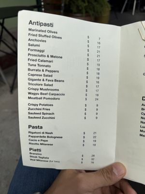 Menu photo 6 Bar Bianchi New York, NY