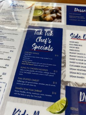 Menu photo 8 Tuk Tuk Thai Fusion Riverview, FL Menu photo 8 Tuk Tuk Thai Fusion Riverview, FL
