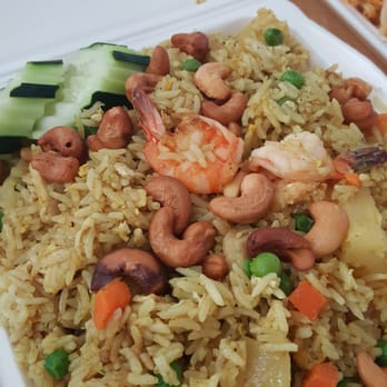 Divine Thai - Pineapple fried rice. - Thai Near Me - Grover Beach, California Divine Thai - Pineapple fried rice. - Thai Near Me - Grover Beach, California
