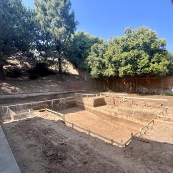Salas Excavating - Excavated pool in backyard - Excavation Services Near Me - Simi Valley, California