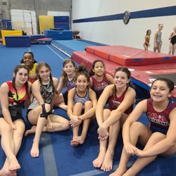 Flames Gymnastics West - Hard working  athletes  a "Cut Above"!!!