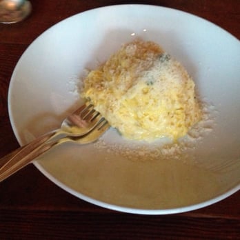 Cascina Spinasse - Tajarin with butter and sage. Delicious. - Italian Near Me - Seattle, Washington