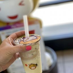 Boba Milk Tea with Puff Cream - Cold