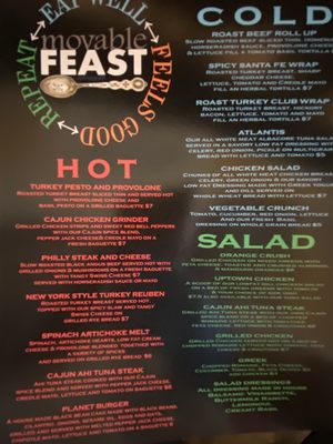 Menu photo 4 Movable Feast Indianapolis, IN