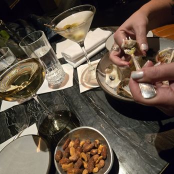 Clemente Bar - House nuts are a nice touch....make your mouth water. - Cocktail Bars Near Me - New York, New York