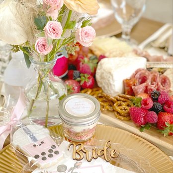 Better Together Sweets - a table setting for a brunch party - Desserts Near Me