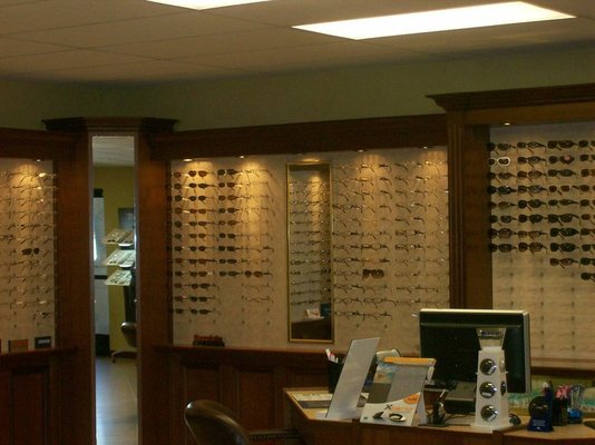 Detailed Red Mountain Eye Care Abstract Concept Detailed Red Mountain Eye Care Abstract Concept