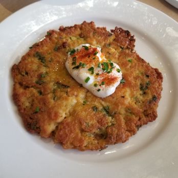 Gabi James - Chickpea Fritter - French Near Me - Redondo Beach, California Gabi James - Chickpea Fritter - French Near Me - Redondo Beach, California