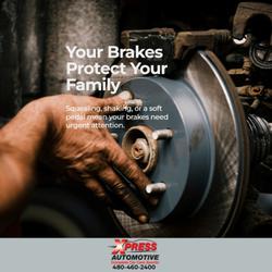 Xpress Automotive - Brake inspections catch wear early and help keep your family safe. Xpress Automotive in Ahwatukee offers proactive brake checks to stay conf