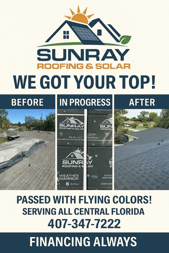 Slide of Sunray Roofing and Solar