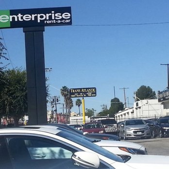 Enterprise Rent-A-Car - Their nice, standard size lot. You can even leave your car there, if you decide to get a rental from them. - Car Rental Near Me - Studio City, California